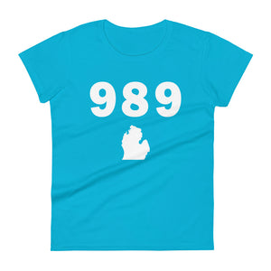 989 Area Code Women's Fashion Fit T Shirt