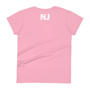 201 Area Code Women's Fashion Fit T Shirt