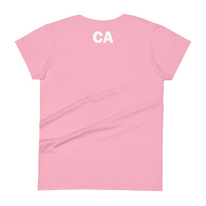 714 Area Code Women's Fashion Fit T Shirt