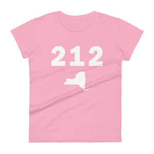 212 Area Code Women's Fashion Fit T Shirt