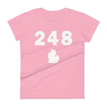 Load image into Gallery viewer, 248 Area Code Women&#39;s Fashion Fit T Shirt