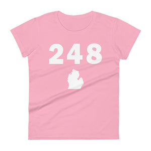 248 Area Code Women's Fashion Fit T Shirt