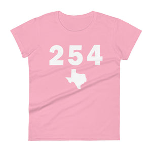 254 Area Code Women's Fashion Fit T Shirt