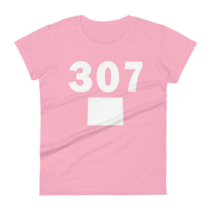 307 Area Code Women's Fashion Fit T Shirt