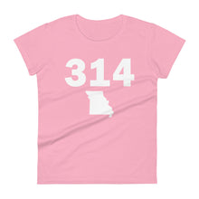 Load image into Gallery viewer, 314 Area Code Women&#39;s Fashion Fit T Shirt