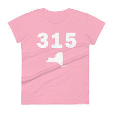 Load image into Gallery viewer, 315 Area Code Women&#39;s Fashion Fit T Shirt