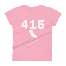 Load image into Gallery viewer, 415 Area Code Women&#39;s Fashion Fit T Shirt
