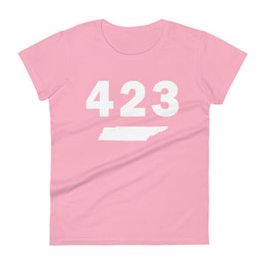 423 Area Code Women's Fashion Fit T Shirt