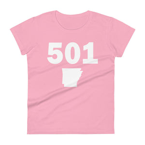 501 Area Code Women's Fashion Fit T Shirt