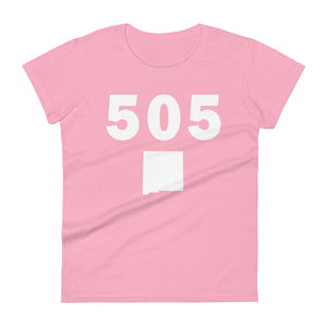 505 Area Code Women's Fashion Fit T Shirt