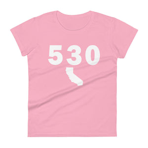 530 Area Code Women's Fashion Fit T Shirt