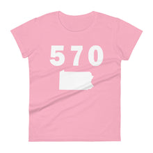 Load image into Gallery viewer, 570 Area Code Women&#39;s Fashion Fit T Shirt