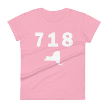 Load image into Gallery viewer, 718 Area Code Women&#39;s Fashion Fit T Shirt