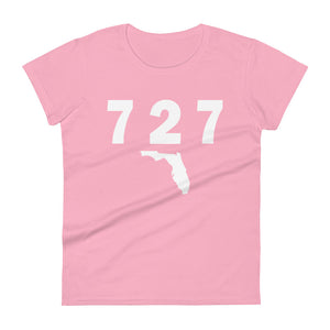 727 Area Code Women's Fashion Fit T Shirt