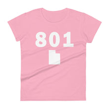 Load image into Gallery viewer, 801 Area Code Women&#39;s Fashion Fit T Shirt