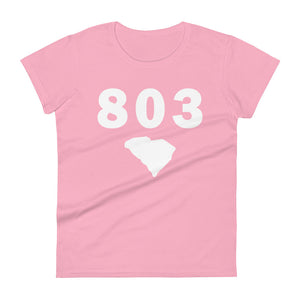 803 Area Code Women's Fashion Fit T Shirt