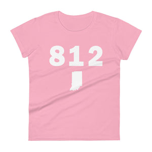 812 Area Code Women's Fashion Fit T Shirt