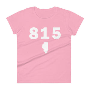 815 Area Code Women's Fashion Fit T Shirt