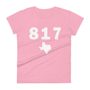 817 Area Code Women's Fashion Fit T Shirt