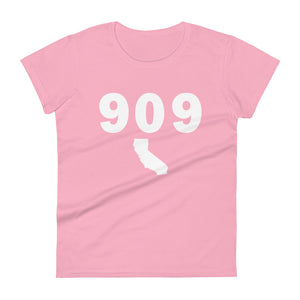 909 Area Code Women's Fashion Fit T Shirt