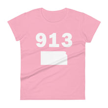 Load image into Gallery viewer, 913 Area Code Women&#39;s Fashion Fit T Shirt