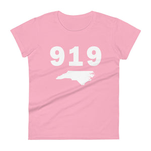 919 Area Code Women's Fashion Fit T Shirt