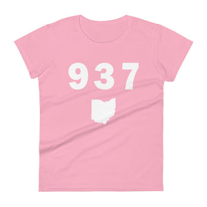 937 Area Code Women's Fashion Fit T Shirt