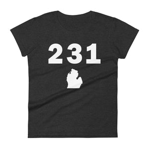 231 Area Code Women's Fashion Fit T Shirt