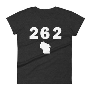 262 Area Code Women's Fashion Fit T Shirt