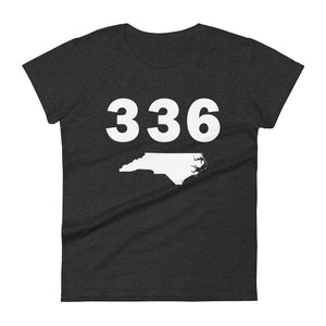 336 Area Code Women's Fashion Fit T Shirt