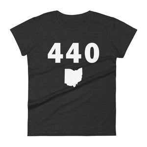 440 Area Code Women's Fashion Fit T Shirt