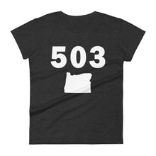 Load image into Gallery viewer, 503 Area Code Women&#39;s Fashion Fit T Shirt