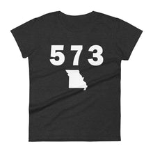 Load image into Gallery viewer, 573 Area Code Women&#39;s Fashion Fit T Shirt