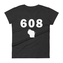 Load image into Gallery viewer, 608 Area Code Women&#39;s Fashion Fit T Shirt