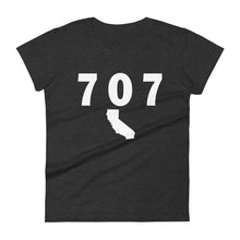 Load image into Gallery viewer, 707 Area Code Women&#39;s Fashion Fit T Shirt