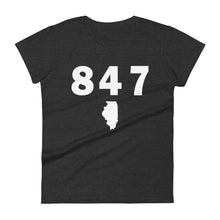 Load image into Gallery viewer, 847 Area Code Women&#39;s Fashion Fit T Shirt