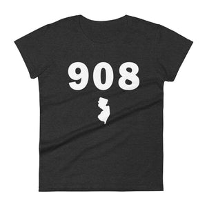 908 Area Code Women's Fashion Fit T Shirt