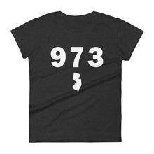 Load image into Gallery viewer, 973 Area Code Women&#39;s Fashion Fit T Shirt