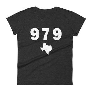 979 Area Code Women's Fashion Fit T Shirt