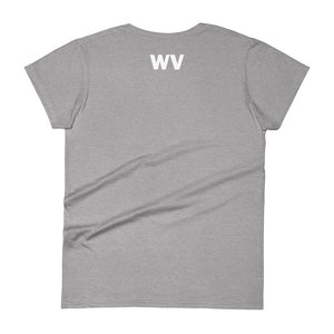 304 Area Code Women's Fashion Fit T Shirt