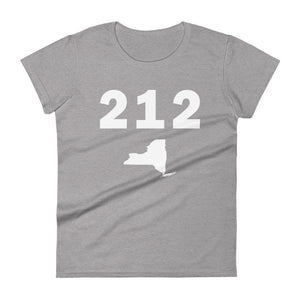 212 Area Code Women's Fashion Fit T Shirt