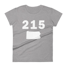 Load image into Gallery viewer, 215 Area Code Women&#39;s Fashion Fit T Shirt