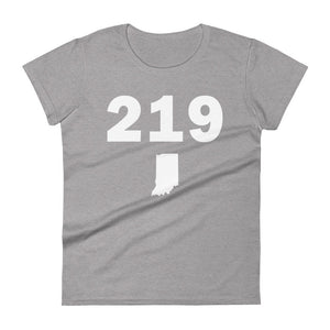219 Area Code Women's Fashion Fit T Shirt