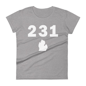 231 Area Code Women's Fashion Fit T Shirt