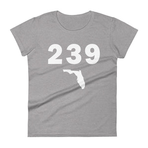 239 Area Code Women's Fashion Fit T Shirt