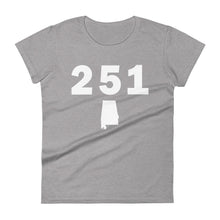 Load image into Gallery viewer, 251 Area Code Women&#39;s Fashion Fit T Shirt
