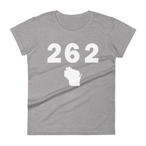 262 Area Code Women's Fashion Fit T Shirt