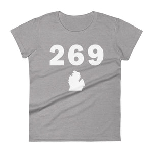 269 Area Code Women's Fashion Fit T Shirt