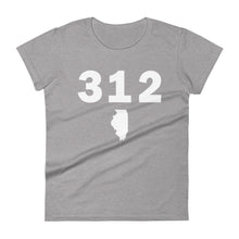 Load image into Gallery viewer, 312 Area Code Women&#39;s Fashion Fit T Shirt