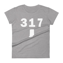 Load image into Gallery viewer, 317 Area Code Women&#39;s Fashion Fit T Shirt